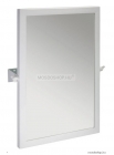 SAPHO - HELP - Billenthető tükör mozgáskorlátozottak részére - 60x40cm - Fehér, rozsdamentes acél