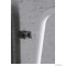 SAPHO - HELP - Felhajtható kapaszkodó mozgássérülteknek, fürdőszobába, U alakú, 60cm - Fehér rozsdamentes acél