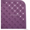 SAPHO - RIDDER PLATFUS - Csúszásgátló szőnyeg zuhanyzóba, 54x54cm - Lila kaucsuk
