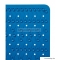 SAPHO - RIDDER PLAYA - Csúszásgátló szőnyeg kádba, 38x72cm - Kék kaucsuk