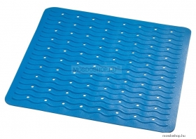 SAPHO - RIDDER PLAYA - Csúszásgátló szőnyeg zuhanyzóba, 54x54cm - Kék kaucsuk
