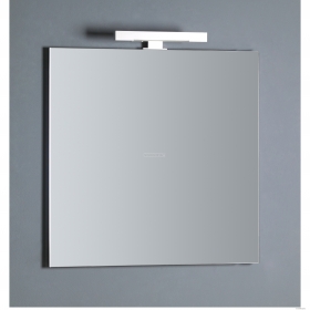 VIVA STYLE - TOUCH - Fürdőszobai fali tükör LED világítással (felül), 60x80cm
