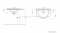 SANOVIT - ALBATROS - Mosdó, mosdókagyló - Kerámia, 74x46 cm - Bútorra, falra szerelhető