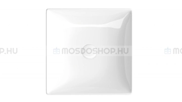 SANOVIT TOP COUNTER - Mosdó, mosdótál 40x40cm - Kerámia - Pultra, bútorra ültethető (3040)