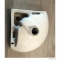 DIPLON - Sarok mosdó, 33x33cm - Kerámia - Falra szerelhető (2945)