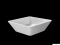 AREZZO DESIGN - CLEVELAND - Mosdó, mosdótál - Öntött márvány - 40x39,7cm - Pultra, bútorra ültethető