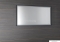 SAPHO - SORT - Fürdőszobai fali tükör LED világítással, 120x70cm - Fekete alumínium kerettel
