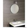 AQUALINE - Fürdőszobai fali tükör világítás nélkül, D50cm - Kerek, ragasztható (22443)