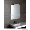 AQUALINE - Fürdőszobai fali tükör világítás nélkül, 50x70cm - Élcsiszolt, ragasztható  (22492)