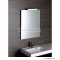 AQUALINE - Fürdőszobai fali tükör 60x80cm - Élcsiszolt, ragasztható (22496)