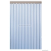 AQUALINE - PVC zuhanyfüggöny függönykarikával 180x180cm - Vinyl - Kék (0201003 M)