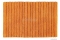 AQUALINE - BOMBAY - Fürdőszoba szőnyeg, kádkilépő csúszásgátlóval, 50x80cm - Narancssárga pamut