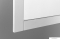 AQUALINE - FAVOLO - Fürdőszobai fali tükör matt fehér MDF kerettel 80x80 cm