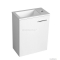 AQUALINE - Öntött márvány mosdó, mosdókagyló 40x22cm - Pultra, bútorra szerelhető (LM420)