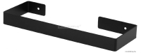 DEANTE - MOKKO - Törölközőtartó karika - Falra szerelhető, szögletes, 30cm - Fekete