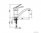 MOFÉM - JUNIOR EVO - Bojler mosdó csaptelep forgatható, alsó kifolyócsővel - Krómozott