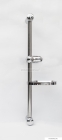 LAGOON - Zuhanytartó rúd - Mozgatható zuhanyfej- és szappantartóval, 60cm - Krómozott (SR-1)