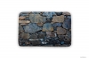 LAGOON - Memóriahabos fürdőszoba szőnyeg, kádkilépő 40x60cm - Kőfal mintás