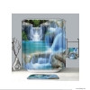 LAGOON - Textil zuhanyfüggöny függönykarikával 180x200cm - Vízesések