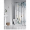 LAGOON - Textil zuhanyfüggöny függönykarikával 180x200cm - Babarózsák