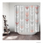 LAGOON - Textil zuhanyfüggöny függönykarikával 180x200cm - Nyilacskák