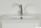 HB BÚTOR - HERA 55 - Mosdószekrény, fürdőszoba mosdó bútor, 2 nyílóajtóval, kerámia mosdóval