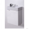 HB BÚTOR - VIRGINIA - Fali mosdószekrény, fürdőszoba mosdó bútor, 1 nyílóajtóval, kerámia mosdóval