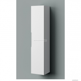 HB BÚTOR - ELIT 30L - Fürdőszobai függesztett szekrény 1 ajtóval, jobbos, 30x140 cm - Magasfényű fehér