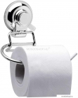 GEDY - HOT - Fali WC papír tartó vákuumos tapadókoronggal - Nyitott, fedél nélküli - Krómozott