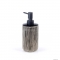 GEDY - NAOMI - Folyékony szappan adagoló - Pultra helyezhető - Fekete-elefántcsont színű kerámia