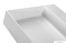 MARMY - BELLAGIO SLIM - Mosdó, mosdókagyló 90x46cm, szögletes - Pultra, bútorra, falra szerelhető