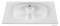 MARMY - GINGER - Mosdó, mosdókagyló 90x50cm - Pultba, bútorba süllyeszthető - Matt fehér
