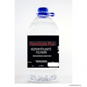 NANOGLYDE - PLUS Kézfertőtlenítő folyadék 5 literes, kézfertőtlenítő adagolókhoz