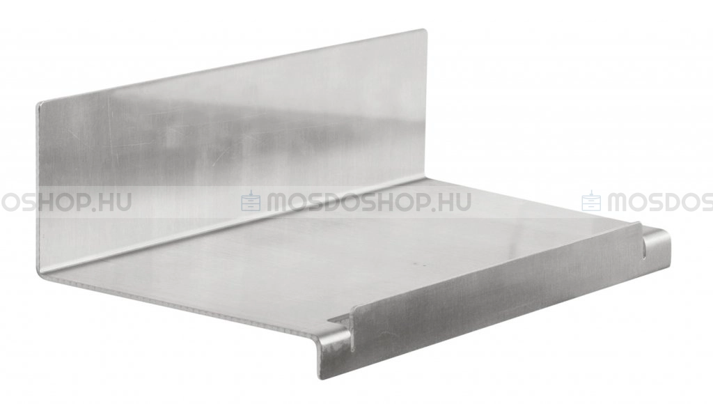 BEMETA NIVA - Fürdőszobai polc, 180x62x97mm - Szálcsiszolt rozsdamentes acél (101102365)