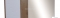 VIVA STYLE - ORIENT - Tükrös fürdőszobai szekrény, balos oldalszekrénnyel, 60x70cm - Magasfényű fehér-tölgy