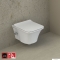 CERASTYLE - IBIZA - Soft Close lecsapódásgátlós WC tető, ülőke (Duroplast)