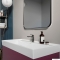 CERASTYLE - SHARP - Mosdó, mosdókagyló, 60x48 cm - Pultra, bútorra ültethető, falra szerelhető