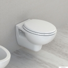 CERASTYLE - LILA - Függesztett WC, tető nélkül - Mély öblítésű (018400-W-01)