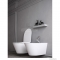 SANOVIT - AVVA - Függesztett WC (ülőke nélkül) - Perem nélküli - Fehér kerámia