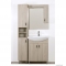 HB BÚTOR - ALABAMA - Mosdószekrény, fürdőszoba mosdó bútor, 2 nyílóajtóval, kerámia mosdóval - Akác színű
