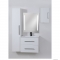 HB BÚTOR - COLORADO - Fürdőszobai fali felső szekrény - 1 nyílóajtóval, belül 1 polccal - Magasfényű fehér