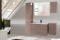 HB BÚTOR - COLORADO - Fürdőszobai fali felső szekrény - 1 nyílóajtóval, belül 1 polccal - Cappuccino színű