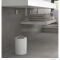 AQUALINE - EYE - Fürdőszobai szemeteskuka, hulladékgyűjtő, 6 liter - Fehér műanyag