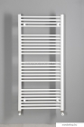 AQUALINE - ILR37E Törölközőszárítós radiátor, 864W, egyenes, 75x132,2 cm - Fehér (fürdőszobai radiátor)