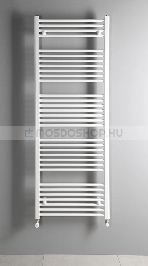 AQUALINE - ILR67E Törölközőszárítós radiátor, 1107W, egyenes, 75x170 cm - Fehér (fürdőszobai radiátor)
