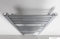 AQUALINE - ILS94E Törölközőszárítós radiátor, 426W, egyenes, 45x99 cm - Strukturált ezüst (fürdőszobai radiátor)