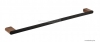 BEMETA - GALLA - Fali törölközőtartó, 60 cm - Matt fekete réz