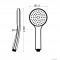 SAPHO - Kézizuhany, zuhanyfej - 1 funkciós, kerek, krómozott ABS (1204-43)