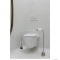 UMBRA - HERON - Álló WC papír tartó - Szálcsiszolt nikkel színű acél