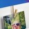 UMBRA - HANGIT - Fali fényképtartó csipeszekkel 76,2x66cm - Natúr színű MDF
